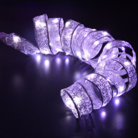 Kcasa Dsl 4 Gardening 4m 40led String Light Ribbon Shape Holiday Garden Party Wedding Decoration