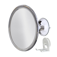 KCASA KC BM200 Fogless Shave Bathroom Shower Mirrors with Locking Suction and 360 Degree Rotating