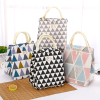 Kcasa Kc Cb01 Oxford Portable Lunch Bag Travel Tote Bento Bag Food Organizer
