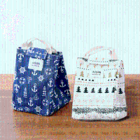 Kcasa Kc Cb05 Cotton Linen Lunch Tote Bag Shopping Bag Picnic Travel Handbag Storage Containers