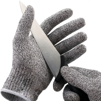 Kcasa Kc Cg01 1 Pair Hppe High Performance Level 5 Protection Food Grade Cut Resistant Gloves