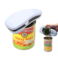 Kcasa Kc Cot02 Electric Can Opener New Generation Smooth Edge Automatic Can Opener For Restaurant And Kitchen White
