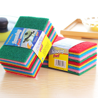 KCASA KC CS15 10Pcs Dish Pan Washing Cleaning Sponge Brush Scrubber Dishcloth Cleaner Tool