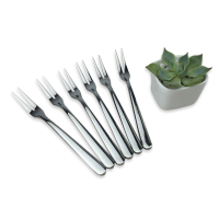Kcasa Kc Fr001 1 Pc Stainless Steel Fruit Fork Dessert Cake Fork Kitchen Tools