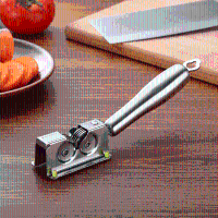 Kcasa Kc Ks029 Manual Stainless Steel Knife Sharpener Grinder Sharpening Stone Gadgets Kitchen Tools
