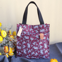 Kcasa Kc Lg09 Large Capacity Cotton Lunch Tote Bag Travel Picnic Lady Handbag Food Storage Organizer