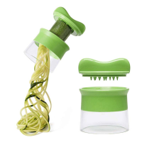 KCASA KC MS01 Multifunction Cylinder Spiral Graters Slicer Vegetable Carrot Cucumber Cutter Peeler