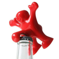 Kcasa Kc Op02 Hot Sale 1pc Funny Happy Man Guy Beer Opener Novelty Bar Tools Beer Bottle Opener Interesting Gifts