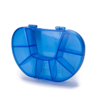 Kcasa Kc Pc01 Portable 8 Compartments Pill Box Large Durable Travel Pill Organizer Medicine Holder
