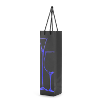 Kcasa Kc Pc02 Paper Wine Bottle Gift Package Bag Holder Drinks Bottle Carrier Storage Case Organizer