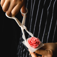 Kcasa Kc Ps02 Plastic Fondant Cake Decor Piping Scissor Shear Flower Detachable Blade Baking Tools