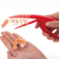 Kcasa Kc Sd087 Plastic Seafood Shell Prawn Curved Peeler Deveiner Shrimp Deveining Peeling Tools