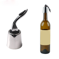Kcasa Kc Sp002 1pc Wine Vacuum Bottle Stopper Stainless Steel Home Bar Wine Collection Red Wine Champagne Stopper