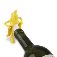 Kcasa Kc Sp004 Funny Mr. Banana Wine Stopper Novelty Bar Tools Wine Cork Bottle Plug Perky Interesting Gifts