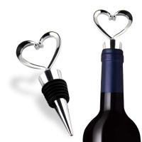 Kcasa Kc Sp103 Stainless Steel Love Design Heart Shape Wine And Beverage Bottle Stoppers
