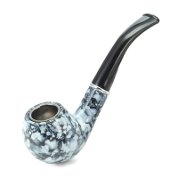 Kcasa Kc Wtp002 Marbleized Wood Tobacco Pipe Durable Smoking Pipe Cigar Flitter