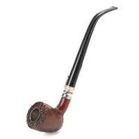 Kcasa Kc Wtp005 Carved Resin Wood Tobacco Pipe Durable Smoking Pipe Cigar Flitter