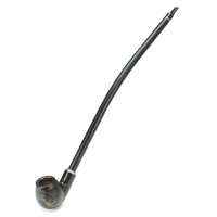 Kcasa Kc Wtp016 Snakeskin Resin Wood Tobacco Pipe Durable Classic Smoking Pipe Cigar Flitter