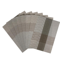 Kcasa Top Finel Pvc Kitchen Dinning Bamboo Table Placemats For Table Mat Manteles Individuales Doilies Cup Mats Coaster Pad