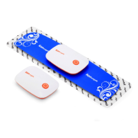 Kcasa Wireless Multi Function Smart Massager Mini Meridian Physiotherapy Tens Squishies Squishy Sticker