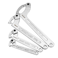 Keycon® Metric Crescent Wrench Hooked Multifunctional Hook Type Wrench Tool 4 Sizes