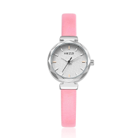 Kezzi 1575 Fashion Casual Luxury Women Watch Pu Slim Watch Band Student Quartz Wrist Watch
