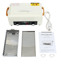 Kh 228b 300w Dry Heat Sterilizer Cabinet Autoclave Magnifier Tattoo Disinfect Salon Machine Us Plug