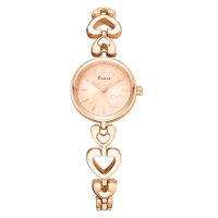 Kimio K6206s Fashion Women Quartz Watch Elegant Heart Sharp Ladies Bracelet Watch