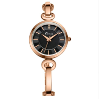Kimio Kw6103s Fashion Women Quartz Watch Rhinestones Dial Ladies Dress Bracelet Watch