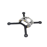 Kingkong/ldarc Fpv Egg 136mm Racing Drone Spare Part Frame Kit With 4 Pairs 2840 Propeller For Fpv Rc Drone