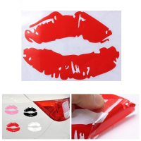 Kiss Lip Sexy Girl Lipstick Sticker Decal Vinyl Decoration For Car Window Wall Home Laptop