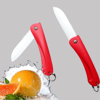 Kitchen Cutlery Ceramic Folding Knife Vegetable Fruit Knife