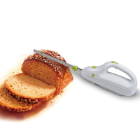 Kitchen Electric Bread Knife Automatic Cutter Stainless Steel Blade Serrated Knife 220v Eu Plug 110w