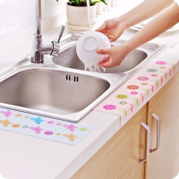 Kitchen Sink Self Adhesive Waterproof Paste Bathroom Warm Suede Electrostatic Printing Stickers