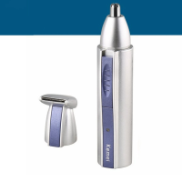 Km3300 2 In 1 Rechargeable Nose Beard Ear Hair Trimmer Kit