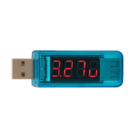 Kw 202 Digital Display Usb Portable Tension Tester Voltmeter Battery Tester For Power Bank Cell Mobile Phone   Blue