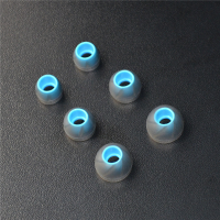 Kz 3 X Pair L M S Size In Ear Silica Gel Ear Muffs Earplug For Earphone