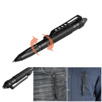 LAOTIE T01 Self protection Attack Head Tactical Pen & Refill Replacable Writing Ballpoint Pen