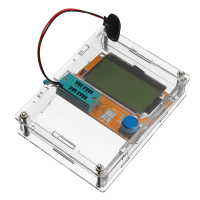 Lcr T4 Mega328 Transistor Tester Diode Triode Capacitance Esr Meter With Clear Shell