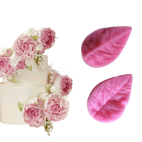 Leaf Shaped Silicone Press Mold Cake Decoration Mould Fondant Cake 3d Silicone Mould