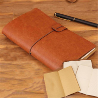 Leather Vintage Diary Travel Notebook Blank Pages Journal Paper Book Sketchbook