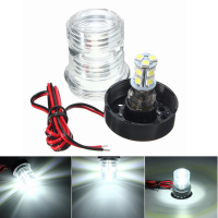 Led Anchor Navigation Light For Marine Boat Yacht 12v All Round 360 Degree