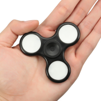 Led Edc Fidget Hand Spinner Gadget Tri Spinner Finger Reduce Stress Gadget
