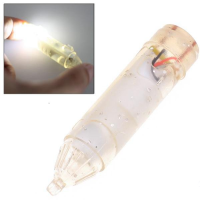 Led Flashing Light Squid Bait Under Water Fish Attraction Lamp Lure