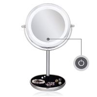 Led Lights Makeup Mirror Desktop Double Side Mirror