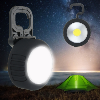 Led Magnetic Camping Tent Light Handy Lamp Lantern With Hook
