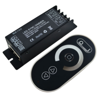Led Touch Controller Rf Wireless Remote Dimmer 1 Channel 25a Dc12v 24v For Single Strip Light Lamp