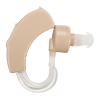 Left Right Hearing Aid Mini Sound Amplifier Behind In Ear Lightweight Voice Case