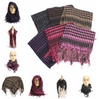 Lightweight Tactical Desert Arab Shemagh Keffiyeh Palestine Scarf Shawl For Women Men