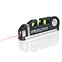 Loskii Dx 013 Multipurpose Laser Level Horizontal Vertical Measure Tape Aligner Ruler 3 Bubbles